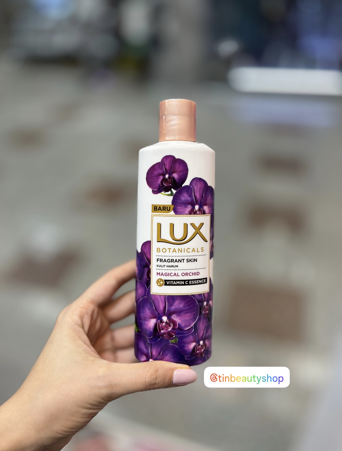 شامپو بدن لوکس رایحه گل ارکیده Lux Magical Orchid حجم ۲۵۰ میلی لیتر