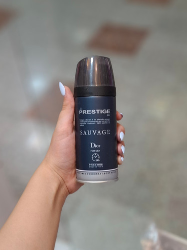 اسپری بدن مردانه پرستیژ مدل Dior Sauvage حجم 150میلی لیتر