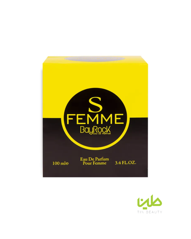 ادکلن زنانه اس فمه بایراک 100 میل | BayRock S Femme