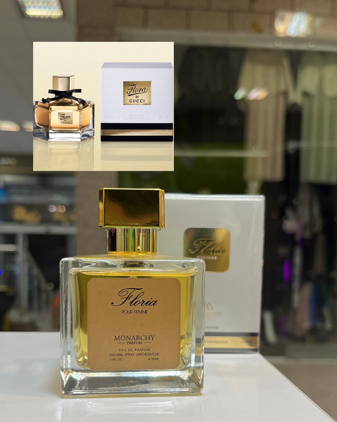 ادو پرفیوم زنانه گوچی فلورا مونارچی مدل Flora Gucci حجم 100 میلی لیتر
