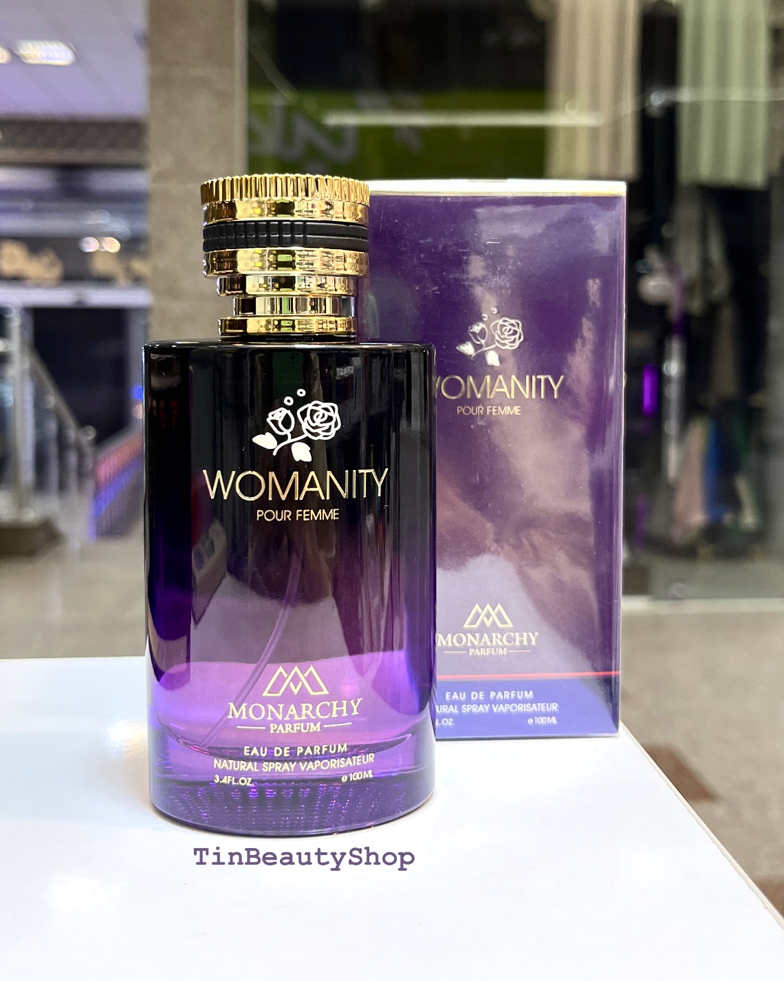 ادوپرفیوم زنانه منفیستو مونارچی مدل Womanity 100 میلی‌لیتر